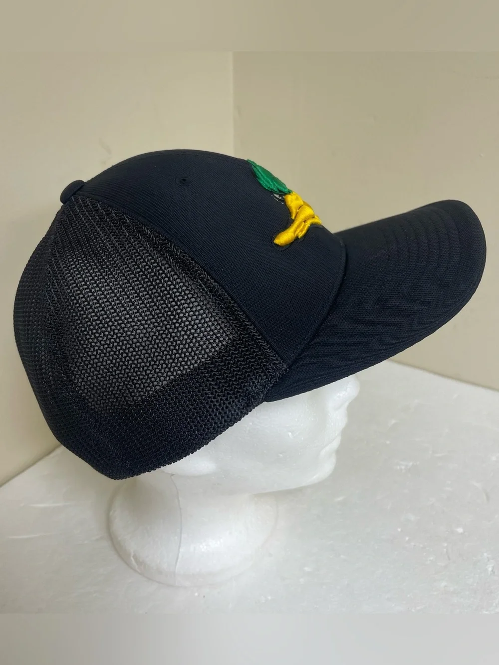 Pacific Headwear Angry Duck Stitched Logo Hat Cap Size L/Xl Black - Picture 3 of 4